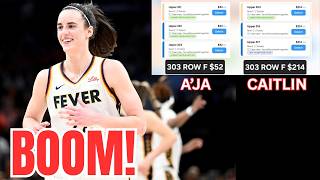 Caitlin Clark Proves Yet Again She Is The One As Arenas Sell Out & Fever Ticket Prices Skyrocket