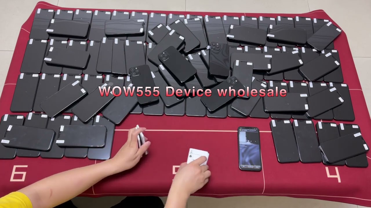 Wholesale WOW555 playing cards scanner camera cheating device