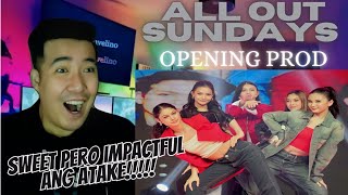 ALL OUT SUNDAYS:  OPENING PROD | October 22 2023 | AOS REACTION