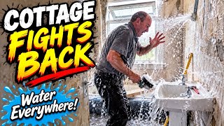 COTTAGE FIGHTS BACK! 😳💦 | Cottage Renovation Ireland 🇮🇪 @rusticcottageco