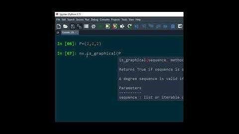 Degree Sequence of a Graph or not (in 30 seconds using python-networkx)|Graph Theory|Discrete Maths