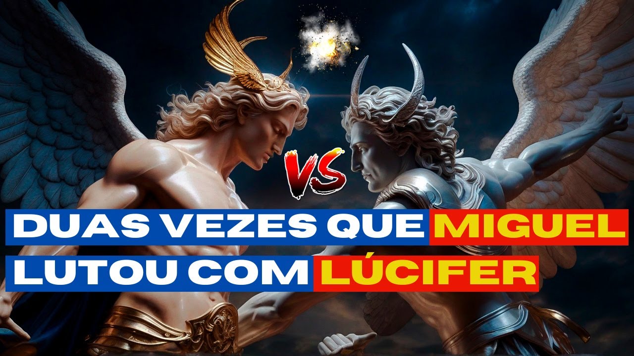 O DUELO DIVINO: Miguel x Lúcifer | Histórias da Bíblia #jesus # ...