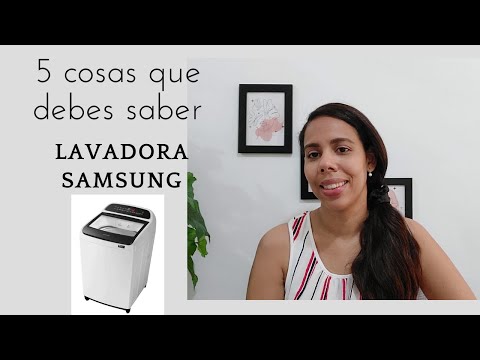 Video: ¿Comprarías una lavadora Samsung?