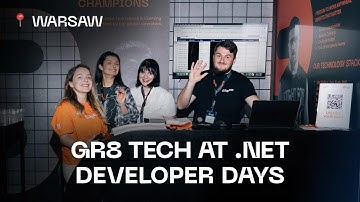 GR8 Tech at .NET Developer Days 2025 | Highlights from Warsaw