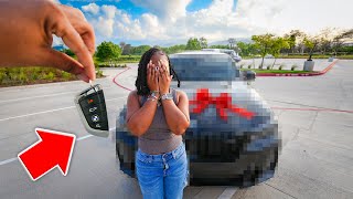 I Surprised My Girlfriend With Her Dream Car She Broke Down Crying Bmw X4 M40I