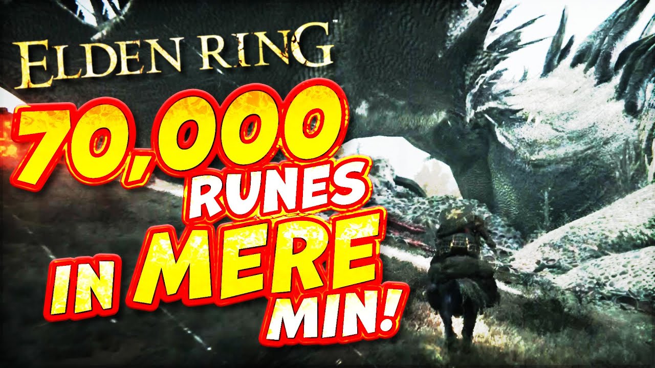 Elden Ring Get Over 70,000 Runes Kill the Giant Sleepy Dragon YouTube