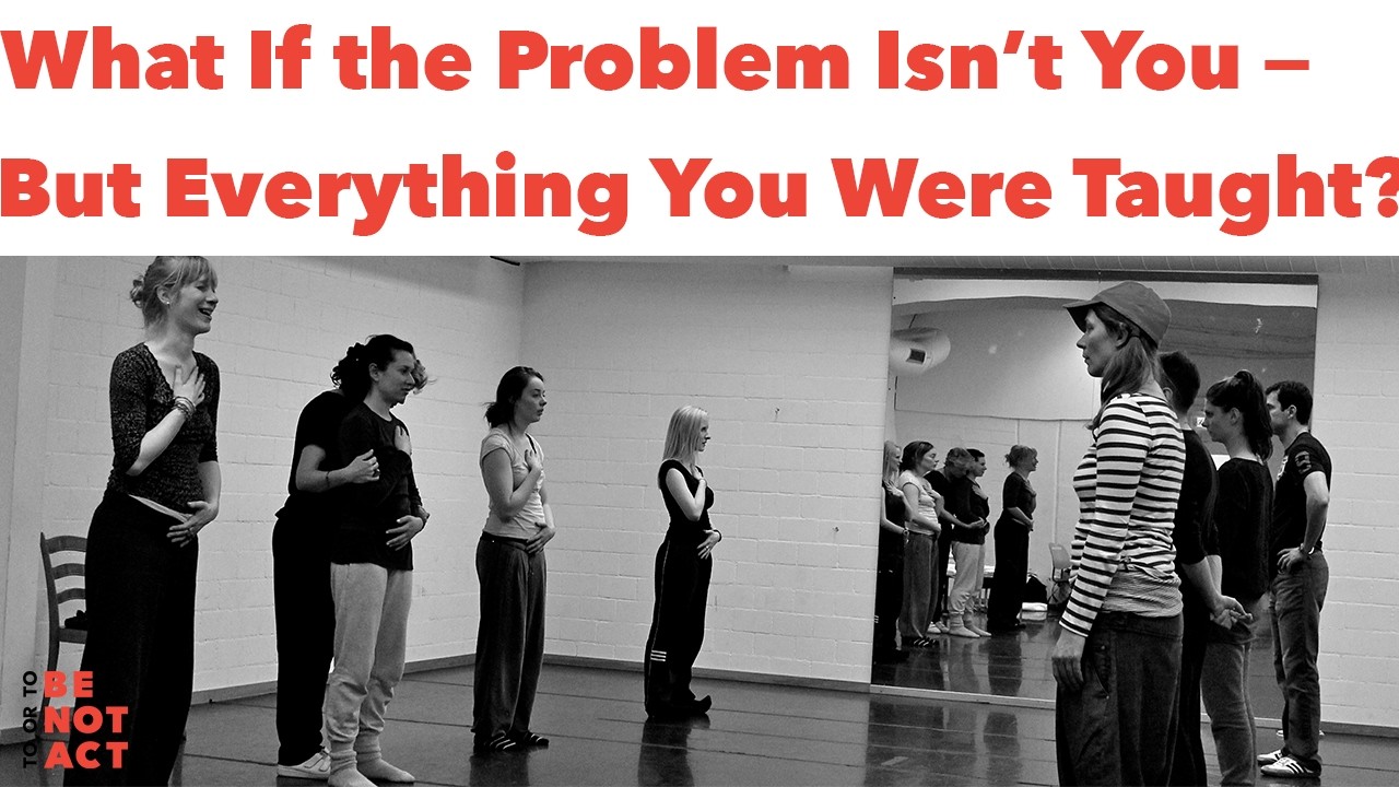 What If the Problem Isn’t You — But Everything You Were Taught?