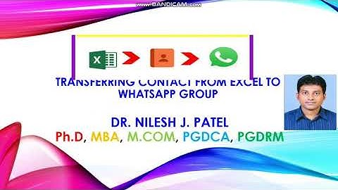Add Contact From Excel  to Whatsapp Group Quickly, Create Instant Whatsapp Group without save number
