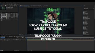 Trapcode Form: Particles Behind Subject Tutorial (After Effects)