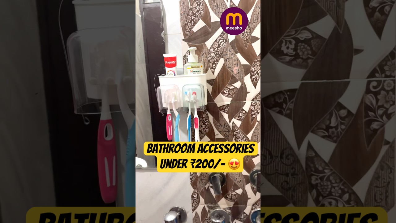 Bathroom accessories from 