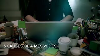 3 Causes of a Messy Desk