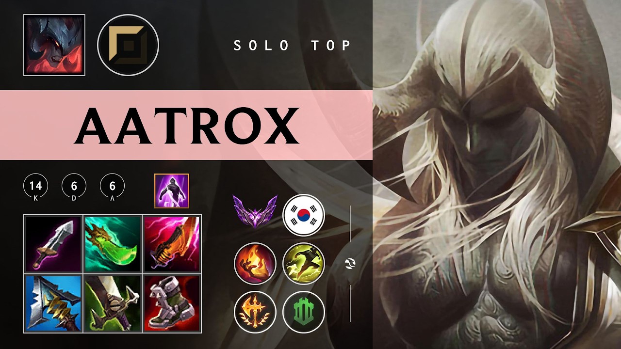 Aatrox Top vs Zaahen - KR Master Patch 26.04