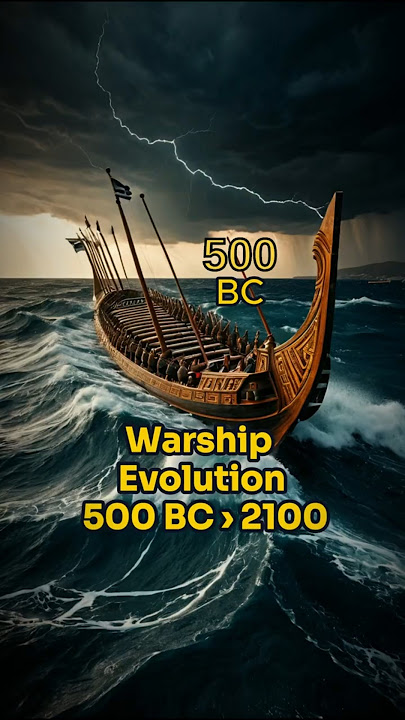 The Evolution of Warship: 500 BC to 2100!