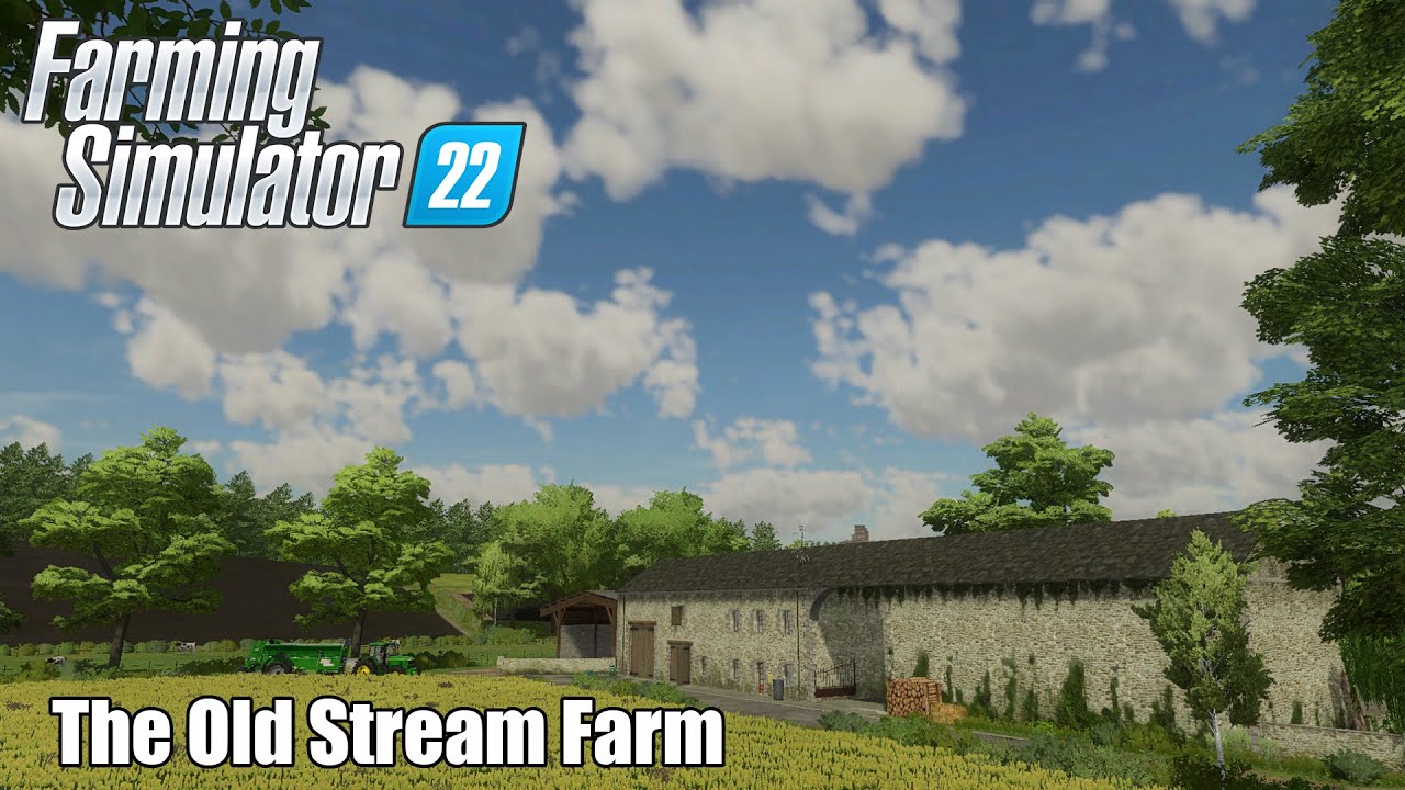 Fs 22 - Mapa The Old Stream Farm 