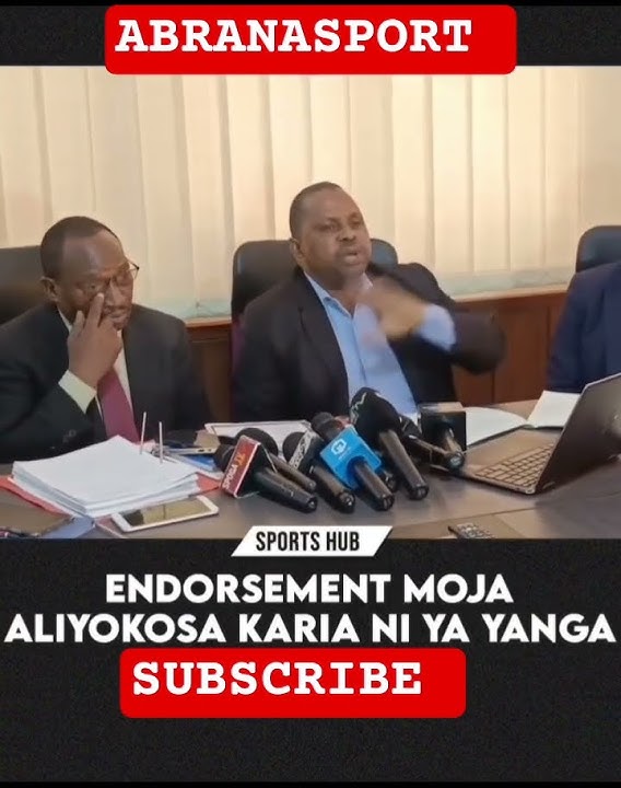 YANGA YAMNYIMA KARIA ENDORSEMENT,WANASHERIA WAFIKA BMT #nbcnews #mwamba #yanga #mpenja