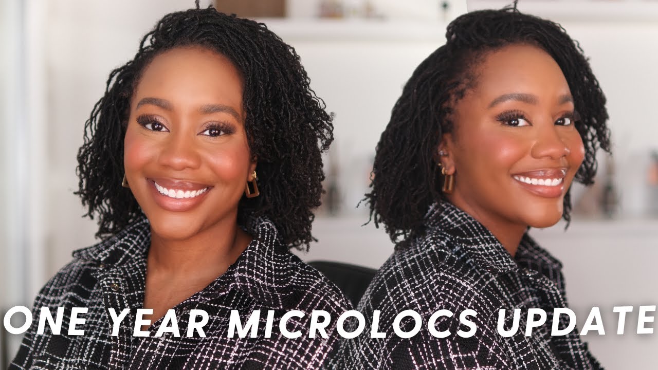 HOW I RETIGHTEN MY MICRO LOCS 1. MOVE EXCESS HAIR OUT THE WAY