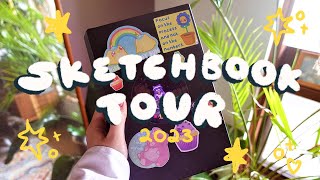 ✿ SKETCHBOOK TOUR 2023 ✿ realistic and messy as always