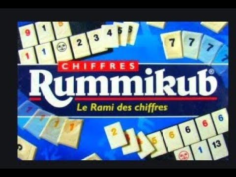 Règle du jeu Rummikub chiffres 
