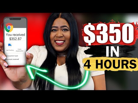 Make $350 in Just 4 Hours From Your Phone - Easy AI Side Hustle