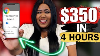 Make 350 In Just 4 Hours From Your Phone - Easy Ai Side Hustle