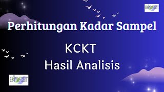 KCKT : Cara Menghitung Kadar Persen Zat Dalam Sampel | KEFARMASIAN