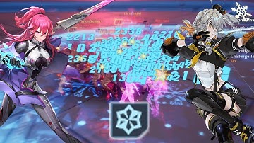 Ice Team Frigg Meryl Tsubasa Destroy Bygone Phantasm 150+ Tower of Fantasy