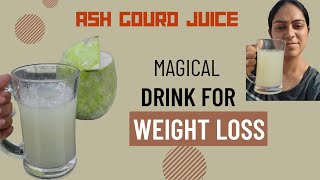 Ash Gourd Juice - Weight loss drink | Detox Juice | Juice recipe  ashgourdjuice weightloss