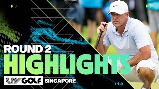 FULL HIGHLIGHTS: LIV Golf Singapore | Round 2 | 2024 screenshot 2