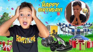 ORLY'S 8th BIRTHDAY SURPRISE!!! (He Cried)