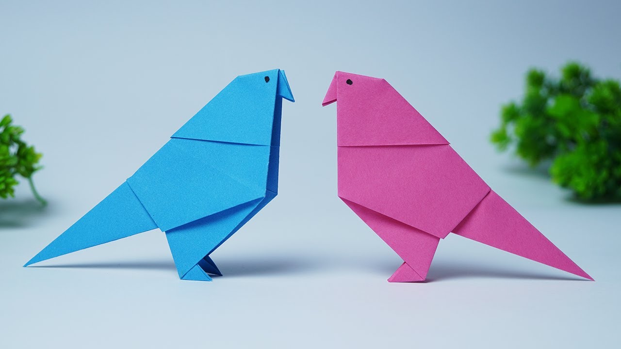 Origami Paper Bird : 10 Steps - Instructables