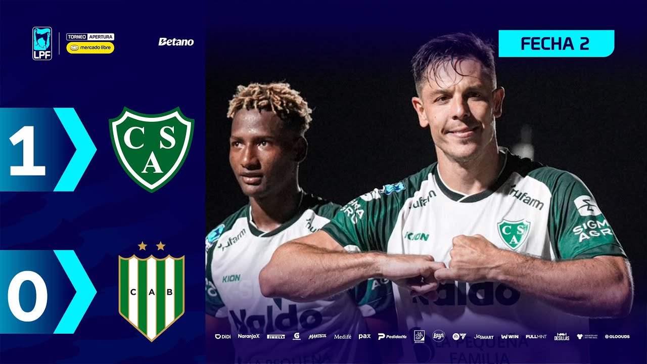 SARMIENTO 1 - 0 BANFIELD | Resumen del partido | #TorneoMercadoLibre 2026 🏆