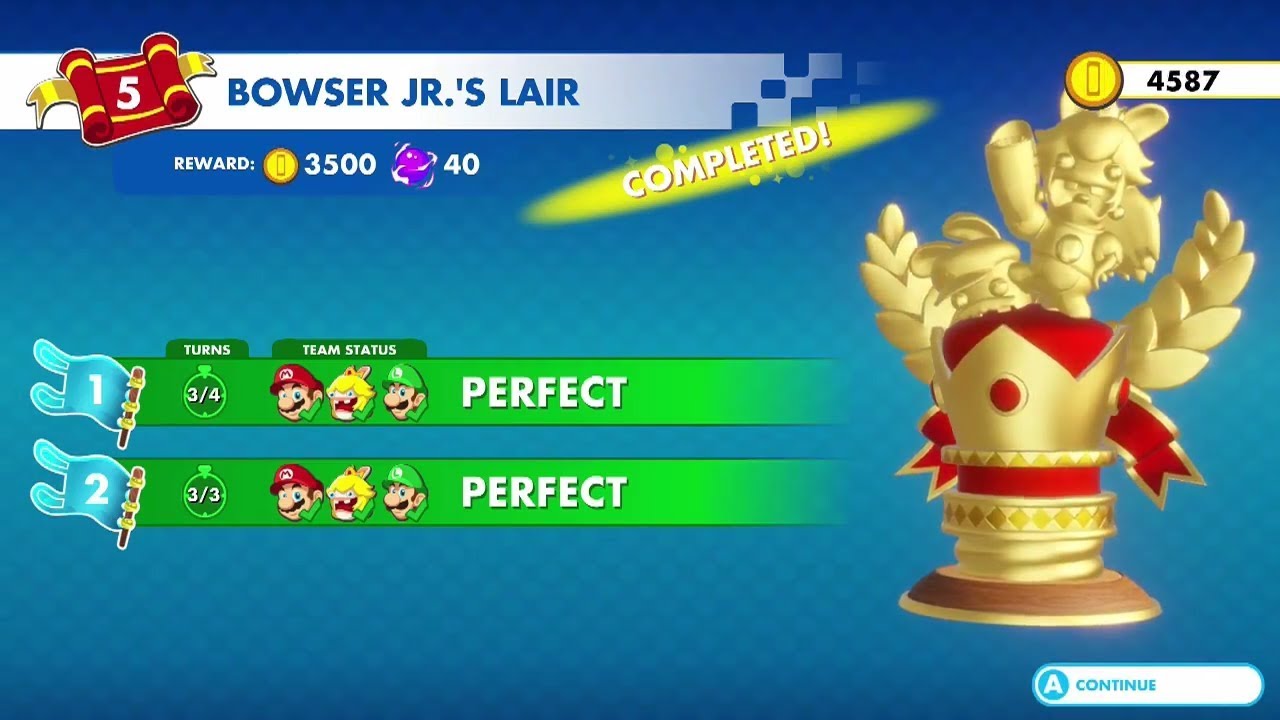 Mario + Rabbids Kingdom Battle World 45 Bowser Jr.'s Lair YouTube