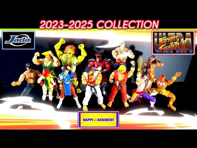 My STREET FIGHTER 2: ULTRA Action Figure Collection - YouTube