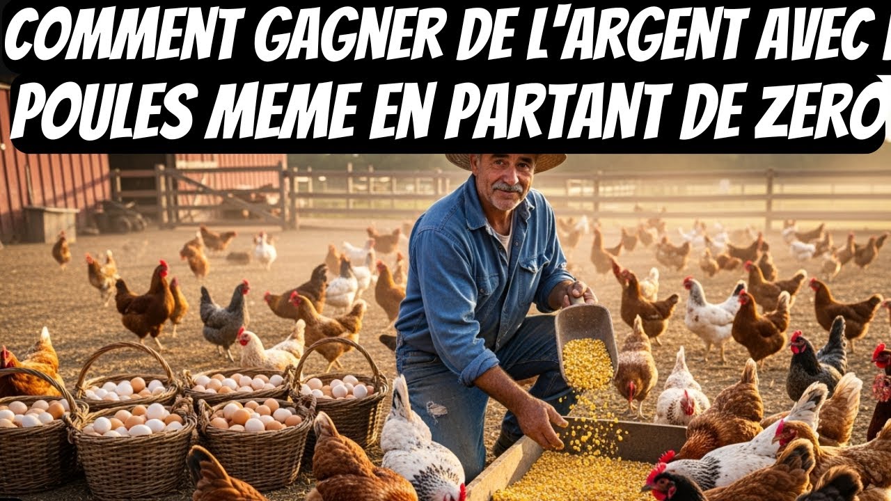Comment gagner de l'argent avec des poules pondeuses, même en partant de zéro