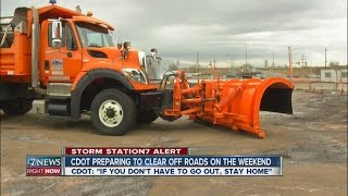 CDOT preps to clear off roads ahead of storm