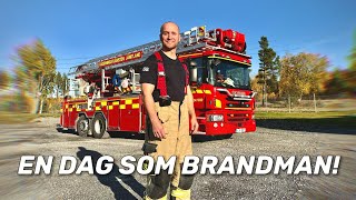 HUR ÄR DET ATT JOBBA SOM BRANDMAN!? 🚒