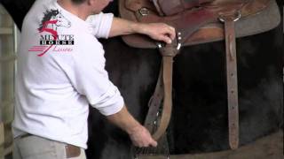 Western Cinch Tying the Texas T Latigo Knot