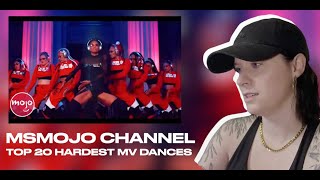 JESS REVIEW - @MsMojo CHANNEL - Top 20 Hardest Dance Routines in Music Videos