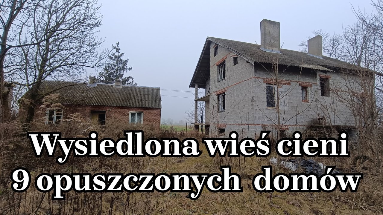 Opuszczona cała wieś (z jakiego powodu???) #urbex #opuszczone #wies #dc #youtube