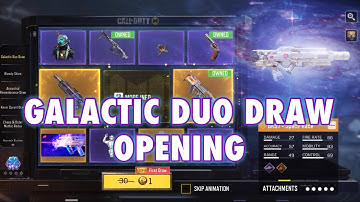 Galactic Duo Draw Opening - COD Mobile