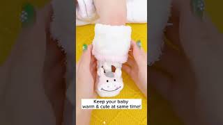 These socks look so cute and feel so comfortable! #baby #babysocks #momsneed #babyneeds #winter