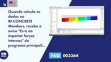 [EN] [EN] FAQ 003364 | Durante o cálculo no RF -CONCRETE Members, recebo o aviso "Erro enquanto ...
