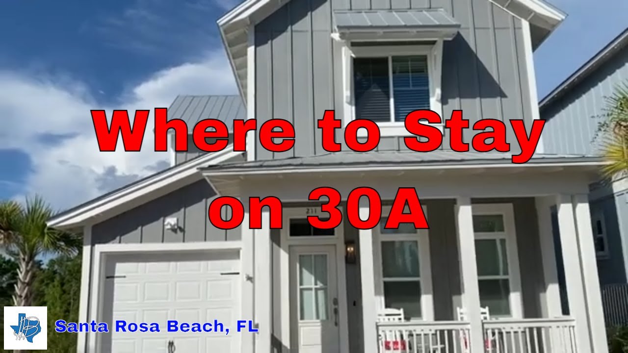 Where to stay at 30A - YouTube