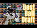 Our FIRST Best Ball Draft After the NFL Draft