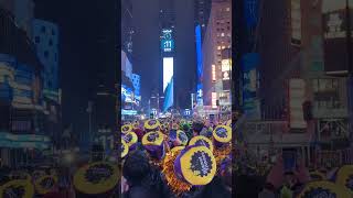 The 6Pm Countdown At Times Square