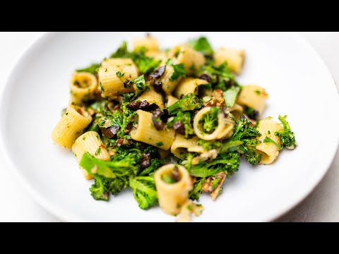 Olive And Broccoli Pasta Recipe Idea