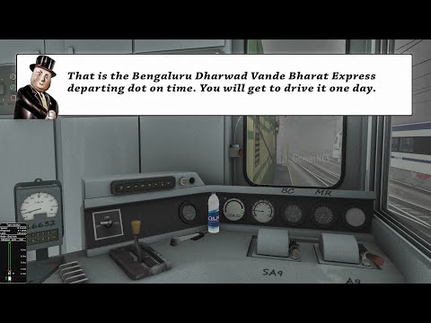 Shunting Bengaluru Rajdhani Express Duty #indianrailways #msts #openrails