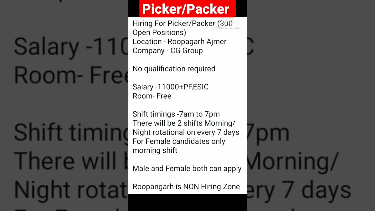 Warehouse Picker Job Packer Job shorts shortsvideo viral Job In Warehouse Picker Job Packer Job shorts shortsvideo viral Job In