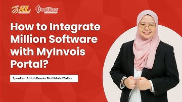 Million E-invoice Tutorial 1: How to Integrate Million Software with MyInvois Portal | 20240915