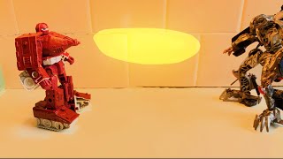 Warpath transformers stop motion test